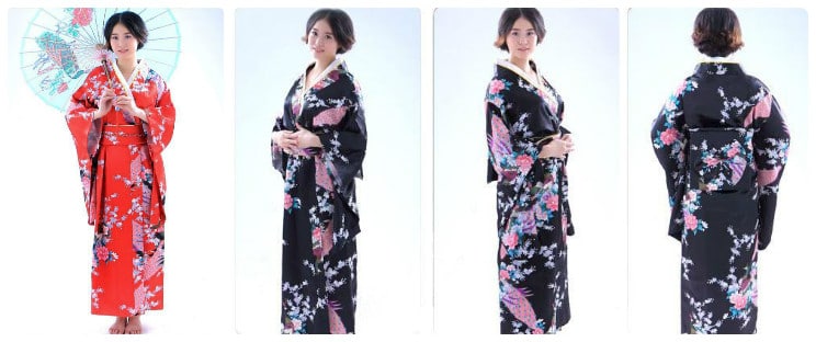 Địa chỉ bán kimono, yukata, trang phục Nhật Bản chất lượng hiện nay?