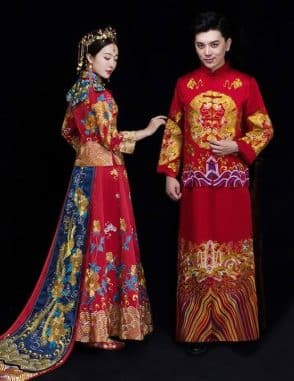 Cổ trang cưới Trung Quốc