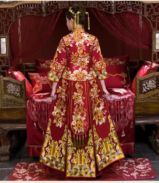 áo cưới truyền thống trung hoa