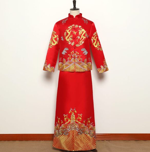 áo cưới truyền thống trung quốc